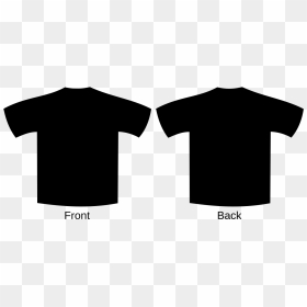 T-shirt, HD Png Download - black tshirt png