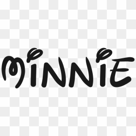 Nome Minnie Png - Mickey E Minnie Nome, Transparent Png - minnie png