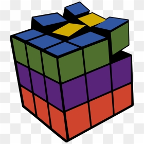Puzzles Clipart Rubik"s Cube - Rubik's Cube, HD Png Download - rubix cube png