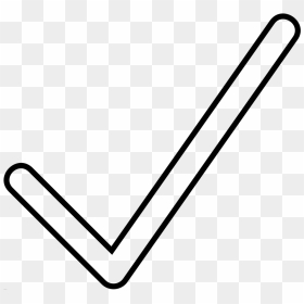 Noun Project White Check Mark, HD Png Download - check mark icon png