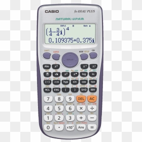 Scientific Calculator Png Transparent Image - Casio Calculator Fx 100, Png Download - calculator png