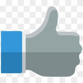 Isolated Thumbs Up Icon Bouncing Loop Motion Background - Like Flat Icon Png, Transparent Png - thumbs up icon png