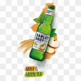 Productlineup Main Image 33cl Bottle Layingdown Apple - Barley Bros Alcohol Free, HD Png Download - alcohol png