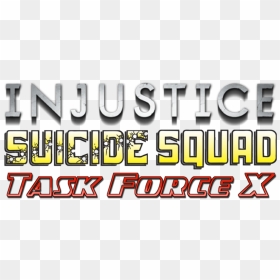 Injustice, HD Png Download - suicide squad logo png