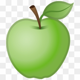 Green Apple Icon - Green Apple Emoji Png, Transparent Png - apple icon png
