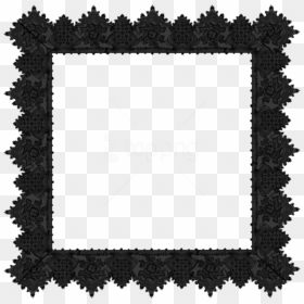 Free Png Best Stock Photos Black Lace Transparent Frame - Lace Frames No Background, Png Download - white lace png