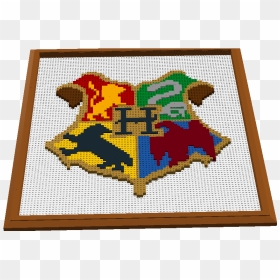 Cross-stitch , Png Download - Hogwarts Crest Cross Stitch, Transparent Png - hogwarts crest png