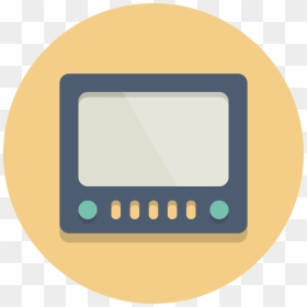 Thumb Image - Tv Circle Icon Png, Transparent Png - tv icon png