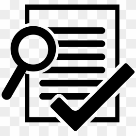 Icon Of Paper With A Check Mark - Paper With Check Mark Icon, HD Png Download - check mark icon png