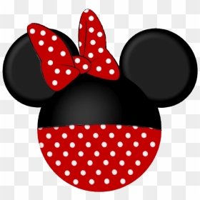 Red Minnie Mouse Face - Disney Cruise Magnet Templates Free, HD Png Download - minnie png