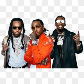 Clip Art Black And White Download Migos Transparent - Migos Png, Png Download - migos png