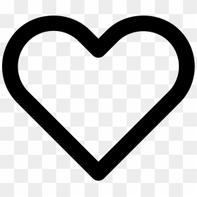 Silhouette Heart Clip Art - Heart Silhouette Png, Transparent Png - heart silhouette png