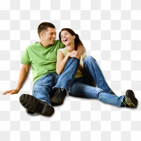 Couple Sitting Png - Couple Png, Transparent Png - sitting png