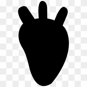 Heart Silhouette, HD Png Download - heart silhouette png