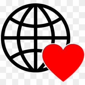 Transparent Background Website Icon, HD Png Download - heart silhouette png