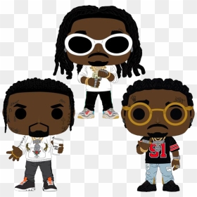 Funko Pop Migos , Png Download - Migos Pop, Transparent Png - migos png