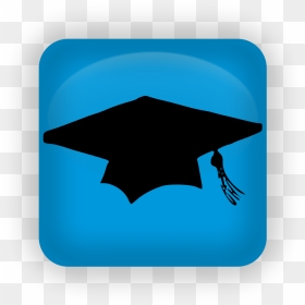 Graduation Hat, HD Png Download - education icon png