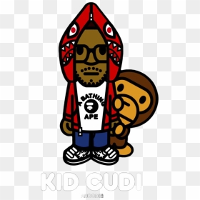 Bape Logo Png Transparent - Baby Milo Kid Cudi, Png Download - bape png