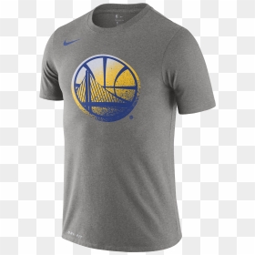 Nike Nba Golden State Warriors Logo Dry Tee - Toronto Raptors Practice Shirt, HD Png Download - golden state warriors logo png