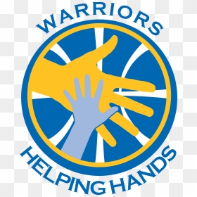 Warriors Helping Hands, HD Png Download - golden state warriors logo png