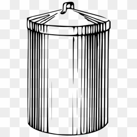 Trashcan Vector Image - Waste Container, HD Png Download - trashcan png