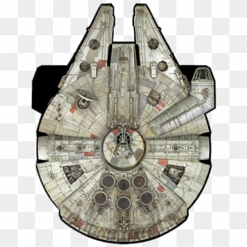 Image Of 32 Star Wars Millennium Falcon Kite - Star Wars Millennium Falcon Hd, HD Png Download - falcon png