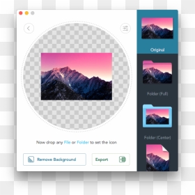 Mac Folder Custom Icons, HD Png Download - folder icon png