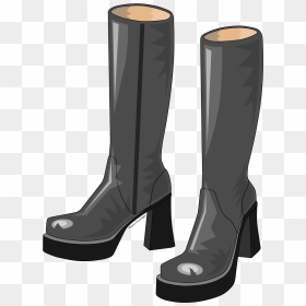 Platform Boots - Clipart Platform Boots, HD Png Download - boots png