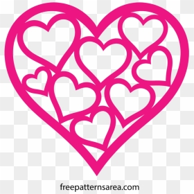 Cricut Valentine Svg Free, HD Png Download - heart silhouette png