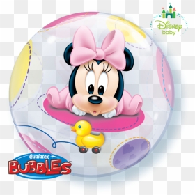 Transparent Baby Minnie Png - Balloon Mickey Mouse Minnie Mouse, Png Download - minnie png