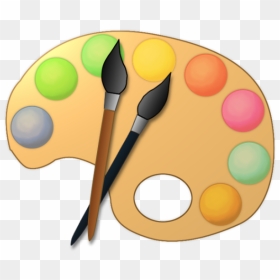 Artist Paint Palette - Art Clipart Transparent Background, HD Png Download - painting png