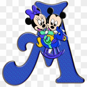Alfabeto Decorativo Minnie Png Mickey, Transparent Png - minnie png