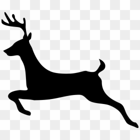 Thumb Image - Reindeer Clipart Silhouette, HD Png Download - deer silhouette png