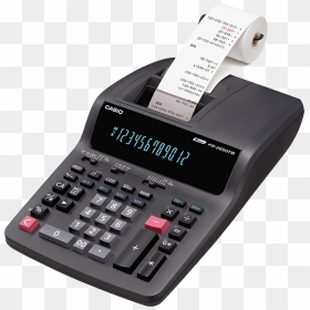 Desktop Printing Calculator - Casio Printing Calculator Fr 2650tm, HD Png Download - calculator png