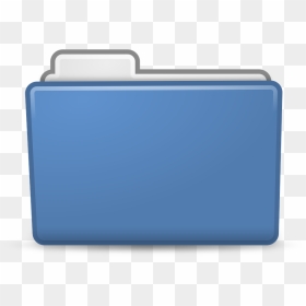 Blue Folder Icon Png, Transparent Png - folder icon png