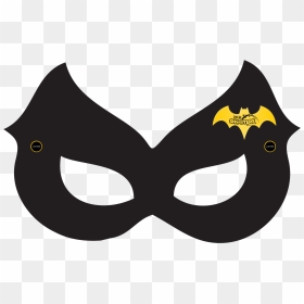 Mask Clipart Bat - Batgirl Mask Png, Transparent Png - batman mask png