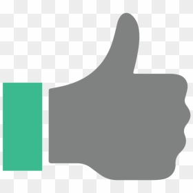 Thumbs Up Vector Icon Free Vector Icons Icons - Thumbs Up Vector Png Hand, Transparent Png - thumbs up icon png