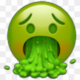 #emoji #whatsapp #ios #disgusting #asco #vomito #sick - Vomit Emoji, HD Png Download - sick emoji png