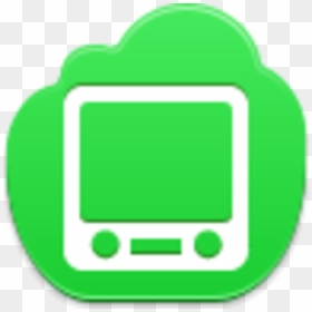 Youtube Download Green Icon, HD Png Download - tv icon png