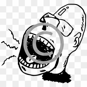Screaming Person Clipart Png, Transparent Png - scream png