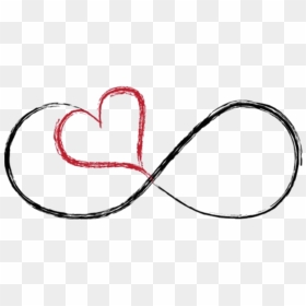 Hearts Into Infinity Sign Clipart , Png Download - Love Infinity Symbol Png, Transparent Png - infinity sign png