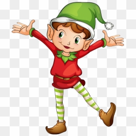 Christmas Elf Png Transparent Picture - Transparent Cartoon Elf, Png Download - elf png