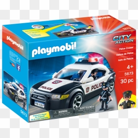 Transparent Car Lights Clipart - Playmobil 5673, HD Png Download - police lights png