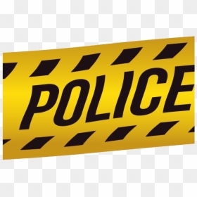 Police Tape Png Clipart Background - Sign, Transparent Png - police tape png