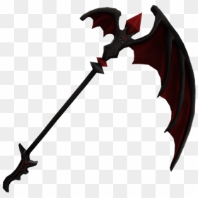 Roblox Red Black Bat Scythe Freetoedit - Batwing Murder Mystery 2, HD Png Download - scythe png