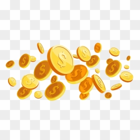 Golden Coins Png Transparent Image - Mario Bros Coins Png, Png Download - coins png
