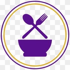 Food Icon Png Purple, Transparent Png - food icon png