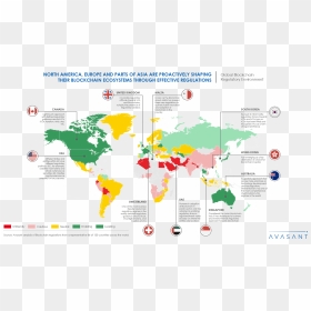 Regulatory Sandbox 2019 Map, HD Png Download - north america png