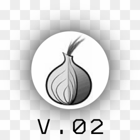 Dark Web V - Tor Onion, HD Png Download - black button png