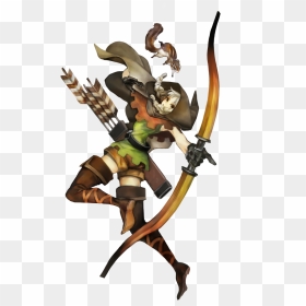 Elf Archer Dragon's Crown, HD Png Download - elf png